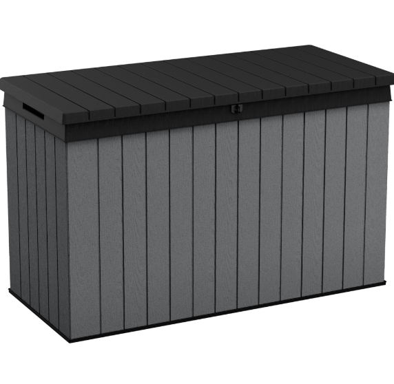 Keter Darwin 662L Grey Outdoor Garden Storage Box