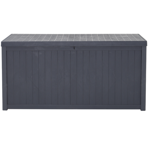 Living and Home 430L Grey Cushion Storage Box