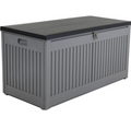 Charles Bentley Grey and Black Garden Plastic Storage Box 270L